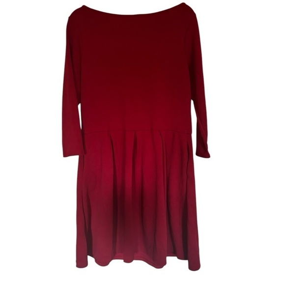 NWT 24 Seven Red Fit and Flair Dress Size Large (L) - Picture 2 of 5